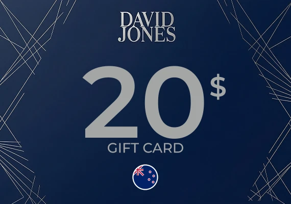 David Jones Gift Card 20 NZD