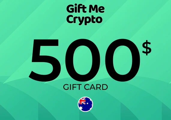 Gift Me Crypto Gift Card 500 AUD