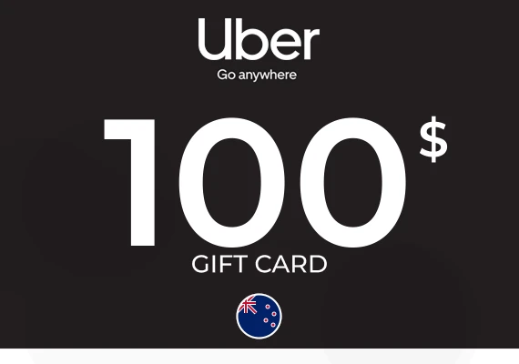 Uber Rides Gift Card Gift Card 100 NZD
