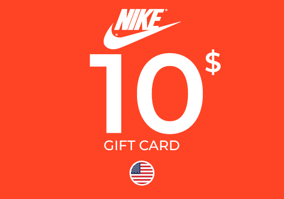 Nike Store Gift Card 10 USD (US) Nike Store Gift Card 10 USD (US)