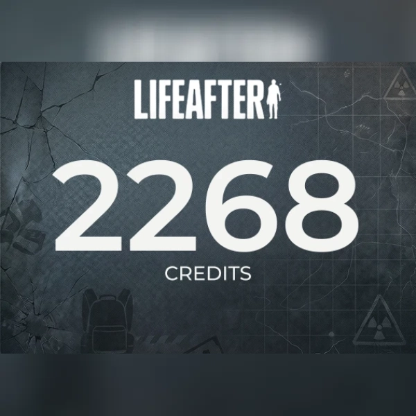 Lifeafter - 2268 Credits Direct Top-Up - Global