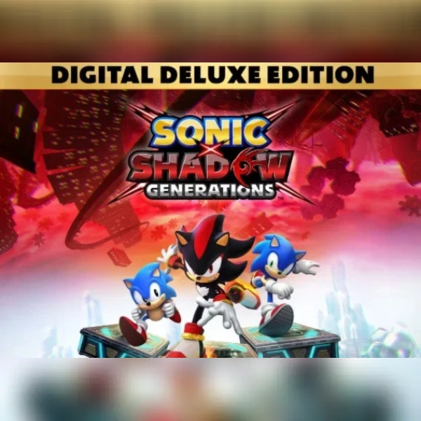 SONIC X SHADOW GENERATIONS DIGITAL DELUXE EDITION (PC) Steam Key - EU