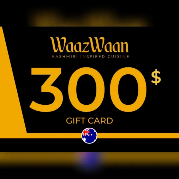 WaazWaan Gift Card 300 AUD Key - AUSTRALIA