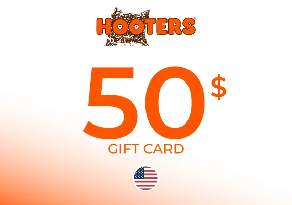 Hooters - No API Cancellation Gift Card 50 USD