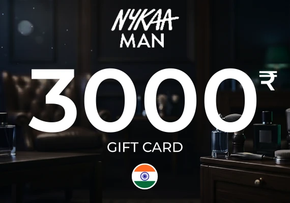 Nykaa Man Gift Card 3000 INR