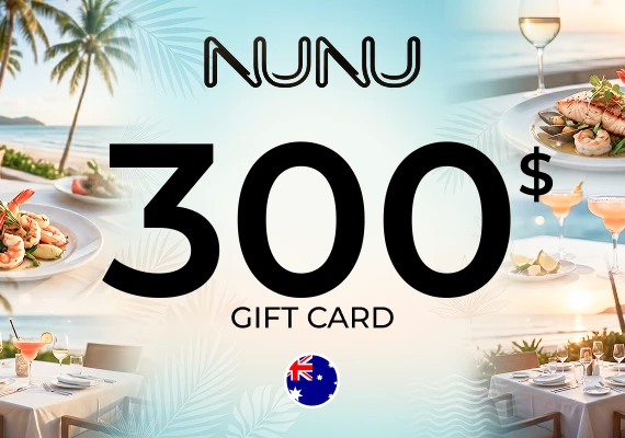 NuNu Gift Card 300 AUD