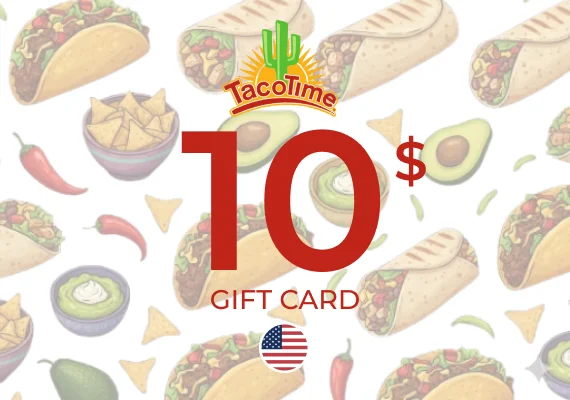 TacoTime Gift Card 10 USD
