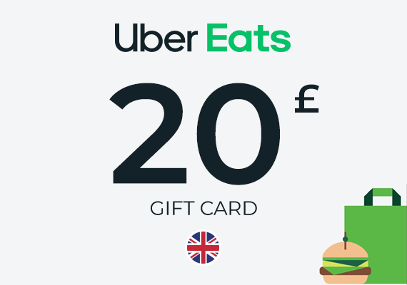Uber Eats Gift Card 20 GBP (UK)