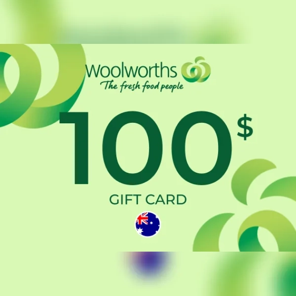 Woolworths Supermarket Gift Card 100 AUD Key - AUSTRALIA