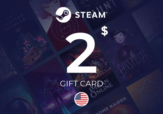 Steam Wallet Gift Card 2 USD