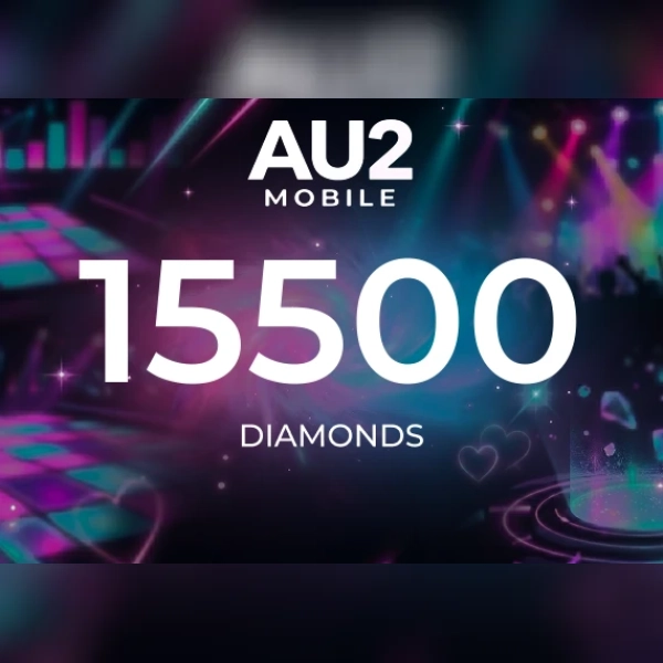 AU2 Mobile - 15500 Diamonds Direct Top-Up - GLOBAL