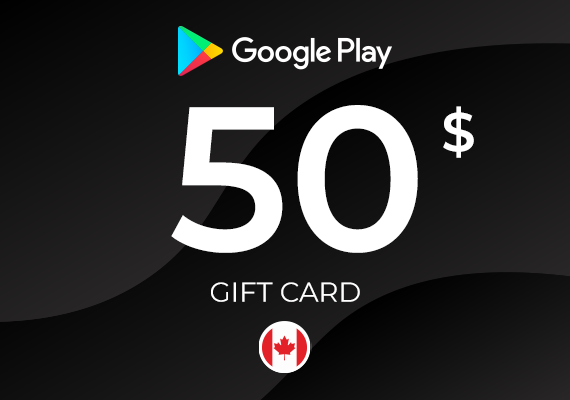 Google Play Gift Card 50 CAD