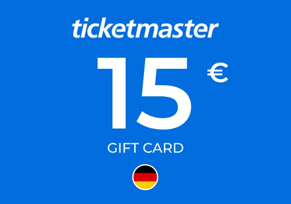 Ticketmaster Gift Card 15 EUR