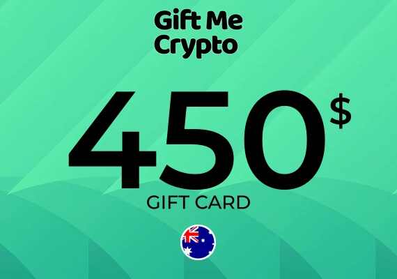 Gift Me Crypto Gift Card 450 AUD 