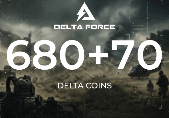 Delta Force - 680 + 70 Delta Coins