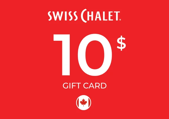 Swiss Chalet Gift Card 10 CAD