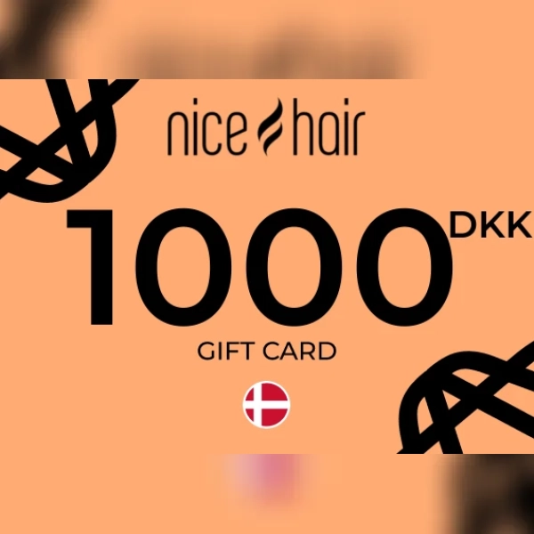NiceHair.dk Gift Card 1000 DKK Key - DENMARK