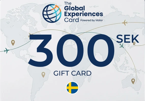 The Global Experiences Card Gift Card 300 SEK