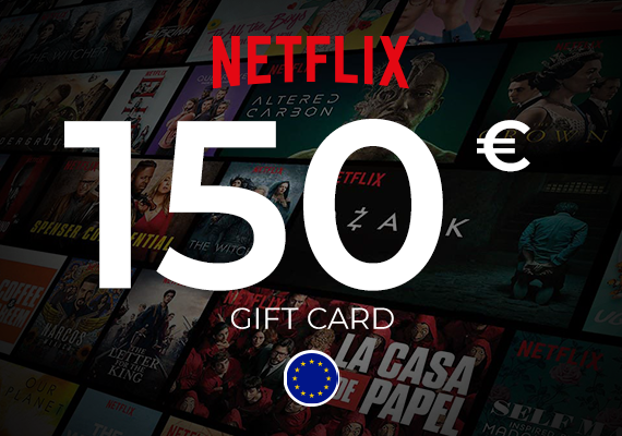 Netflix Gift Card 150 EUR Netflix Gift Card 150 EUR
