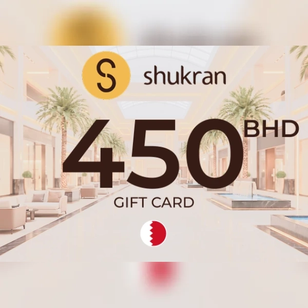 Shukran Gift Card 450 BHD Key - BAHRAIN