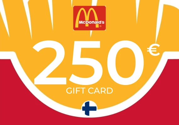 McDonald's Gift Card 250 EUR