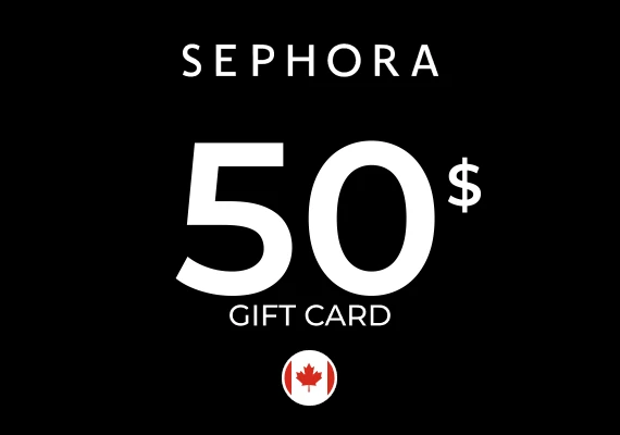Sephora Gift Card 50 CAD