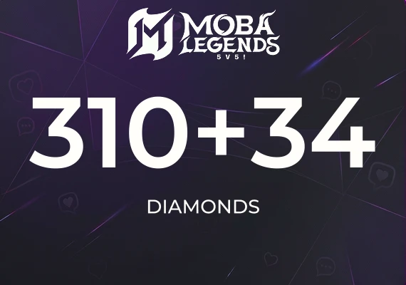 Moba Legends - 310 Diamonds + 34 Bonus