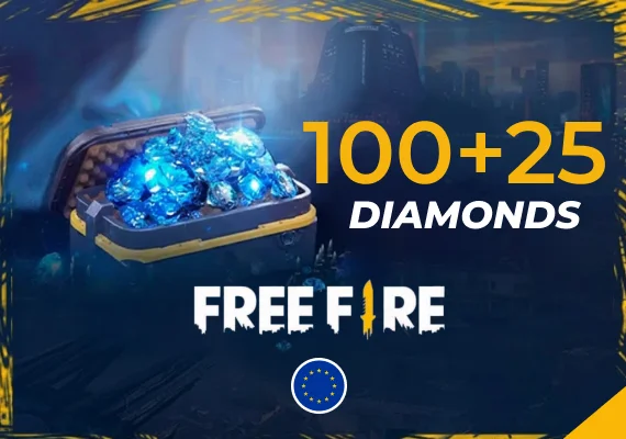 Garena Free Fire - 100+25 Diamonds
