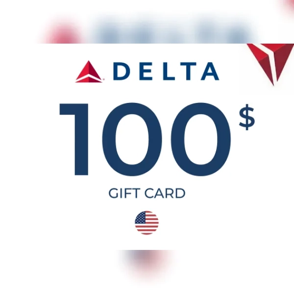 Delta Airlines Gift Card 100 USD Key - UNITED STATES