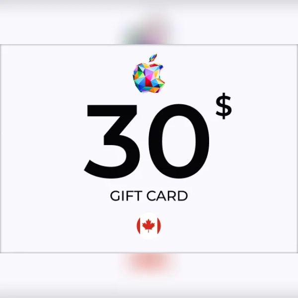 Apple Gift Card 30 CAD Key - CANADA