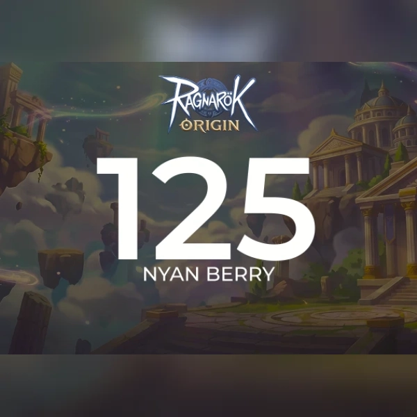 Ragnarok Origin - 125 Nyan Berry Direct Top-Up - GLOBAL