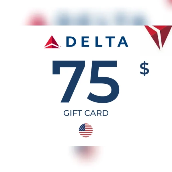 Delta Airlines Gift Card 75 USD Key - UNITED STATES