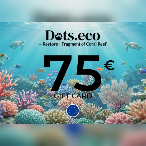 Dots.eco - Restore 1 fragment of coral reef Gift Card 75 EUR Key - EU