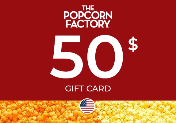 The Popcorn Factory Gift Card 50 USD