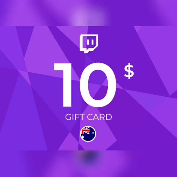Twitch Gift Card 10 AUD Key - AUSTRALIA