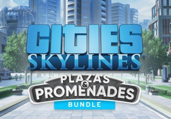 Cities: Skylines - Plazas & Promenades - Bundle (DLC) (PC) Cities: Skylines - Plazas & Promenades - Bundle (DLC) (PC)