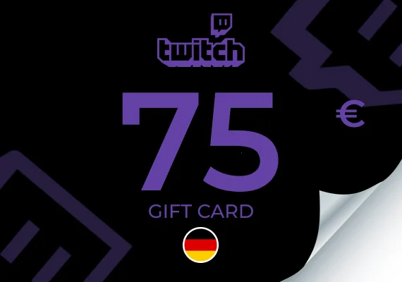 Twitch Gift Card 75 EUR