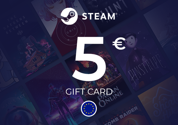Steam Wallet Gift Card 5 EUR Steam Wallet Gift Card 5 EUR