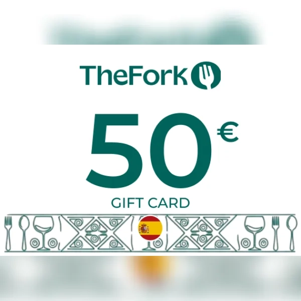 TheFork Gift Card 50 EUR Key - SPAIN