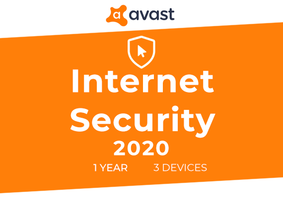 Avast Internet Security 2020 1 Year 3 Devices