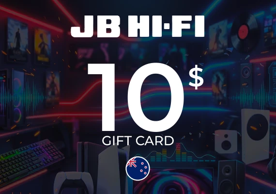 JB Hi-Fi Gift Card 10 NZD