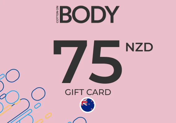 Cotton On Body Gift Card 75 NZD