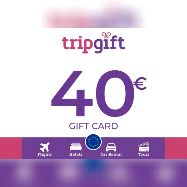 TripGift Gift Card 40 EUR Key - EU