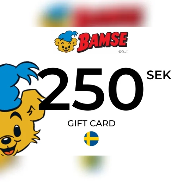 Bamse Gift Card 250 SEK Key - SWEDEN
