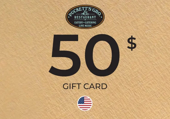 Puckett's Grocery Gift Card 50 USD