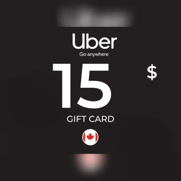 Uber Rides Gift Card 15 CAD Key - CANADA