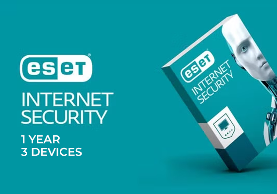 ESET Internet Security 1 Year 3 Dev