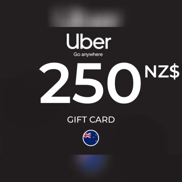 Uber Gift Card 250 NZD Key - NEW ZEALAND