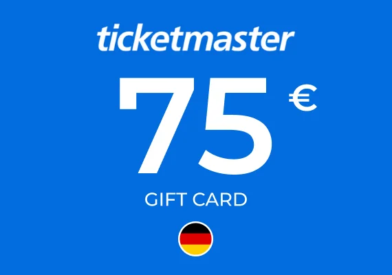 Ticketmaster Gift Card 75 EUR