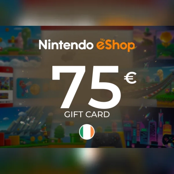 Nintendo eShop Digital Code Gift Card 75 EUR Key - IRELAND